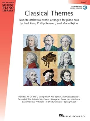 Imagen del vendedor de Classical Themes : Hal Leonard Student Piano Library, Level 5 a la venta por GreatBookPrices