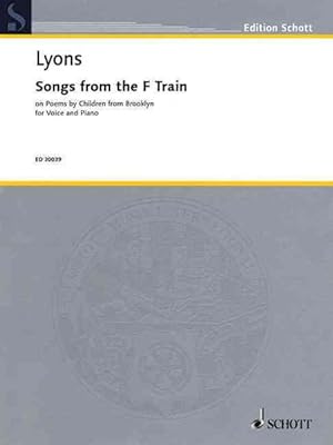 Seller image for Songs from the F Train : Voice and Piano for sale by GreatBookPrices