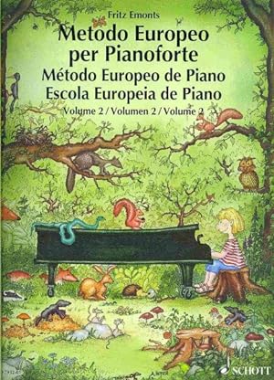 Imagen del vendedor de Metodo Europeo Per Pianoforte/ Metodo Europeo De Piano/ Escola Europeia De Piano -Language: Italian a la venta por GreatBookPrices