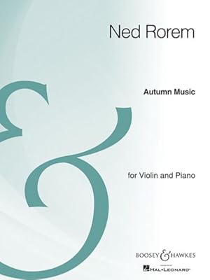 Immagine del venditore per Autumn Music : For Violin and Piano, Archive Edition venduto da GreatBookPricesUK