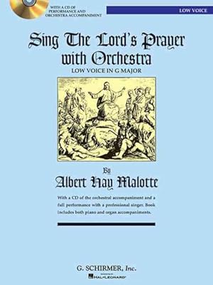 Seller image for Sing the Lord's Prayer with Orchestra : Low Voice in G Major for sale by GreatBookPricesUK