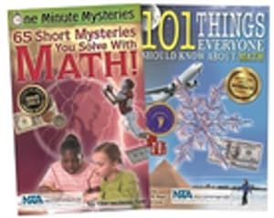 Imagen del vendedor de Math Madness : 101 Things Everyone Should Know About Math / One Minute Mysteries: 65 Short Mysteries You Solve With Math a la venta por GreatBookPricesUK