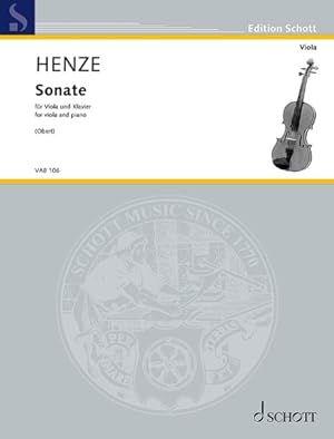 Immagine del venditore per Sonate Viola and Piano venduto da GreatBookPrices