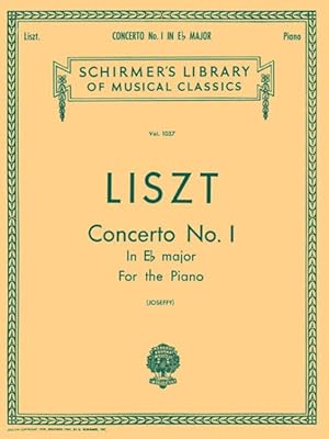 Seller image for Concerto No. 1 in E flat Major for Piano for sale by GreatBookPrices