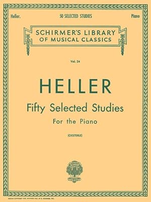 Bild des Verkufers fr Fifty Selected Studies for the Piano : From Op. 45, 46 and 47 zum Verkauf von GreatBookPricesUK