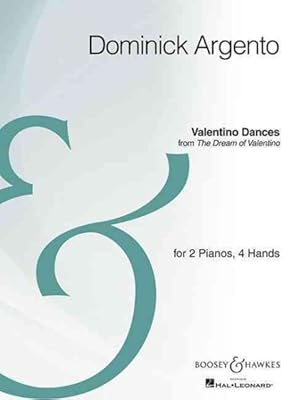 Seller image for Valentino Dances : For 2 Pianos With 2 Copies Archive Edition for sale by GreatBookPrices