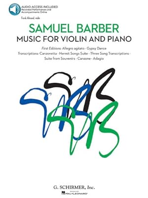 Seller image for Music for Violin and Piano for sale by GreatBookPrices