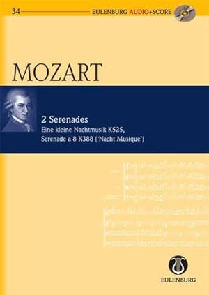 Seller image for 2 Serenades : Eine Kleine Nachtmusik K 525 / Serenad a 8k 388 'nacht Musique' for sale by GreatBookPricesUK