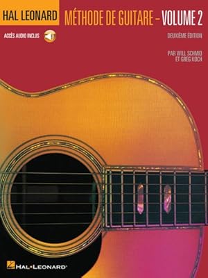 Imagen del vendedor de Hal Leonard Guitar Method Book 2 : French Language Book / Cd a la venta por GreatBookPricesUK
