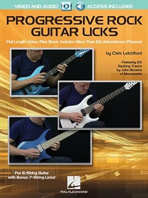 Seller image for Progressive Rock Guitar Licks for sale by GreatBookPricesUK