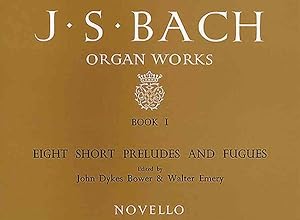 Seller image for Organ Works Book 1 : Eight Short Preludes and Fugues for sale by GreatBookPricesUK