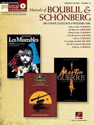 Imagen del vendedor de Musicals of Boublil & Schonberg : Women's Edition a la venta por GreatBookPrices