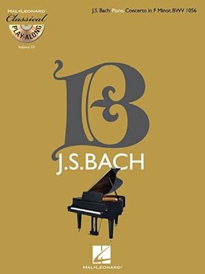 Image du vendeur pour J.s. Bach : Piano Concerto in F Minor, Bwv 1056 mis en vente par GreatBookPrices