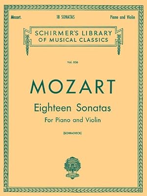 Immagine del venditore per 18 Sonatas : For Piano and Violin venduto da GreatBookPricesUK