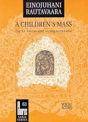 Seller image for Children's Mass Lapsimessu : Sa Voices and String Orchestra for sale by GreatBookPrices