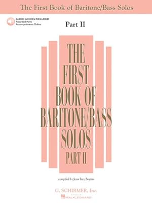 Seller image for First Book of Baritone/bass Solos for sale by GreatBookPrices