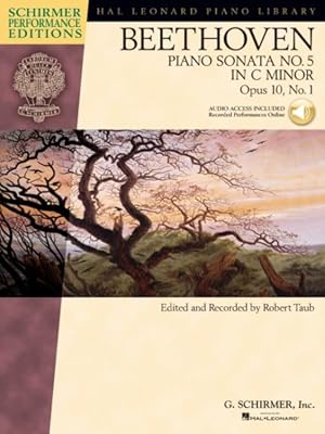 Imagen del vendedor de Beethoven Piano Sonata No. 5 in C Minor, Opus 10, No. 1 a la venta por GreatBookPrices