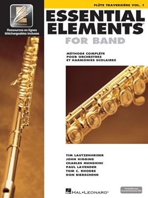 Bild des Verkufers fr Essential Elements for Band : Methode Complete Pour Orchestres Et Harmonies Scolaires : Flute Traversiere -Language: French zum Verkauf von GreatBookPrices