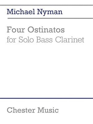 Seller image for 4 Ostinatos for Solo Bass Clarinet : Four Ostinatos (For Solo Bass Clarinet) for sale by GreatBookPrices