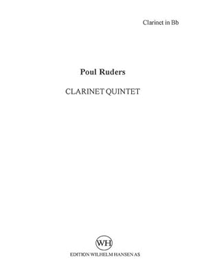 Immagine del venditore per Clarinet Quintet : For Clarinet, 2 Violins, Viola, Cello Parts venduto da GreatBookPrices