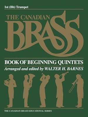 Image du vendeur pour Book of Beginning Quintets 1st (B flat) Trumpet mis en vente par GreatBookPrices