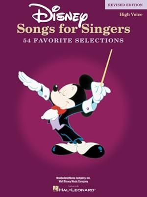 Image du vendeur pour Disney Songs for Singers : High Voice Edition mis en vente par GreatBookPricesUK