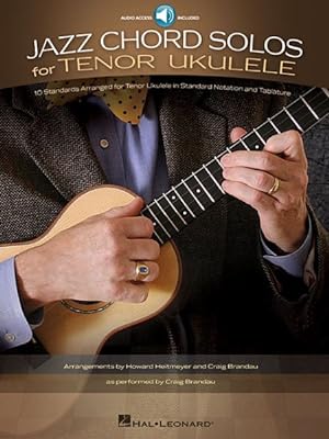 Immagine del venditore per Jazz Chord Solos for Tenor Ukulele : 10 Standards Arranged for Tenor Ukulele in Standard Notation and Tablature venduto da GreatBookPrices