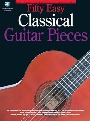 Immagine del venditore per Fifty Easy Classical Guitar Pieces venduto da GreatBookPrices