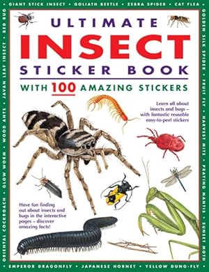 Imagen del vendedor de Ultimate Insect Sticker Book : With 100 Amazing Stickers a la venta por GreatBookPrices