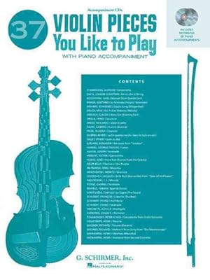 Seller image for 37 Violin Pieces You Like to Play with Piano Accompaniment for sale by GreatBookPrices