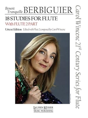 Imagen del vendedor de 18 Studies for Flute : With Flute 2 Part a la venta por GreatBookPrices