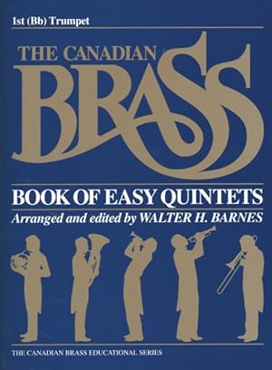 Imagen del vendedor de Canadian Brass Book of Easy Quintets 1st (Bb) Trumpet a la venta por GreatBookPrices