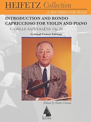 Imagen del vendedor de Introduction and Rondo Capriccioso for Violin and Piano, Op. 28 : Critical Urtext Edition a la venta por GreatBookPrices