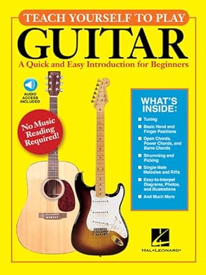 Imagen del vendedor de Teach Yourself to Play Guitar : A Quick and Easy Introduction for Beginners a la venta por GreatBookPrices