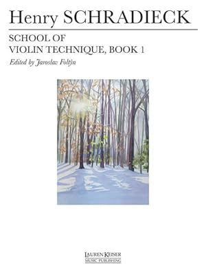 Immagine del venditore per School of Violin Technique : Book 1 venduto da GreatBookPricesUK