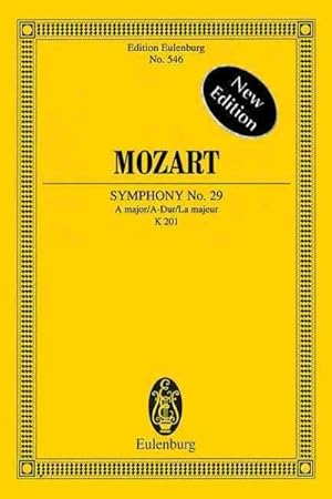 Seller image for Symphony 29 K 201 a Major for sale by GreatBookPrices