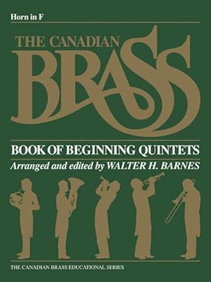 Image du vendeur pour Book of Beginning Quintets Horn in F mis en vente par GreatBookPrices
