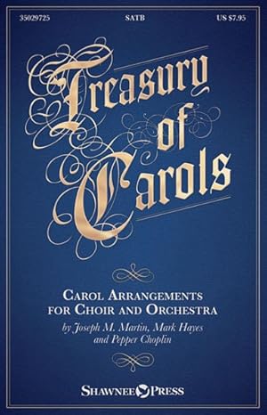 Immagine del venditore per Treasury of Carols : Carol Arrangements for Choir and Orchestra venduto da GreatBookPricesUK