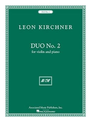 Immagine del venditore per Leon Kirchner - Duo No. 2 : Violin And Piano venduto da GreatBookPrices