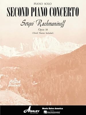 Image du vendeur pour Sergei Rachmaninoff Opus 18 Second Piano Concerto : Piano Solo Edition mis en vente par GreatBookPrices