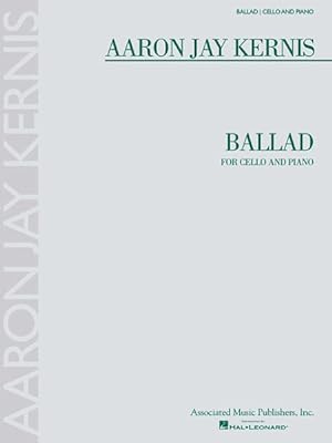 Imagen del vendedor de Ballad : For Cello and Piano a la venta por GreatBookPrices