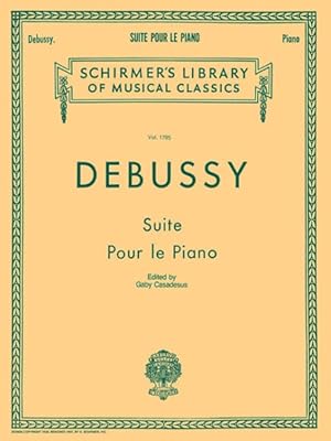 Imagen del vendedor de Suite Pour Le Piano : Piano Solo a la venta por GreatBookPrices