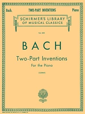 Seller image for Two- and Three-Part Inventions For the Piano for sale by GreatBookPrices