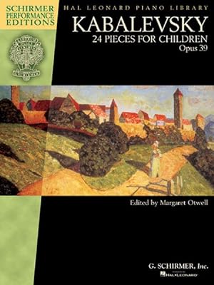 Image du vendeur pour Kabalevsky : 24 Pieces for Children, Opus 39, Piano mis en vente par GreatBookPrices
