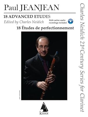 Seller image for Paul Jeanjean : 18 Advanced Etudes / 18 Etudes de perfectionnement for sale by GreatBookPrices