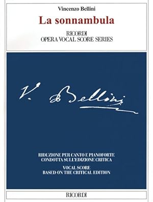 Immagine del venditore per La Sonnambula : Critical Edition Vocal Score venduto da GreatBookPrices