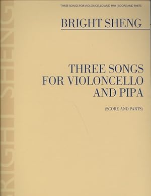 Imagen del vendedor de Bright Sheng : Three Songs for Violoncello and Pipa Score and Parts a la venta por GreatBookPrices