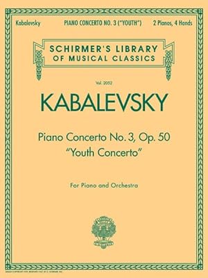 Image du vendeur pour Kabalevsky - Piano Concerto No. 3, Op. 50 'youth Concerto' mis en vente par GreatBookPrices