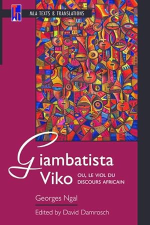 Image du vendeur pour Giambatista Viko Ou, Le Viol Du Discours Africain mis en vente par GreatBookPrices