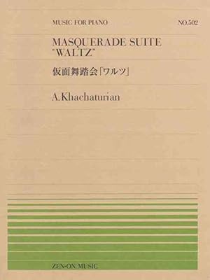 Seller image for Masquerade Suite "Waltz" : Music for Piano for sale by GreatBookPrices